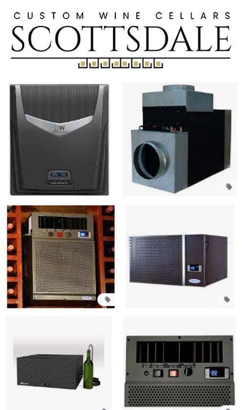 Phoenix wine cellar refrigeration systems are available in different types and brands. 