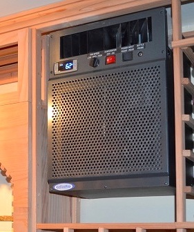 CellarPro Self-Contained Wine Cellar Cooling Unit Installed by Phoenix Experts