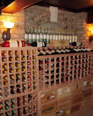 One of the Elegant Wine Cellars Built by Our Contractors in Phoenix