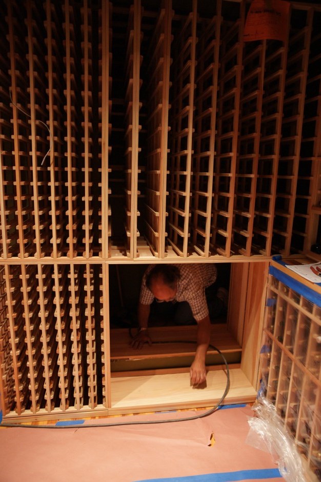 Wine Cellar Cooling Unit Installation by Wine Cellar Contractors in Phoenix