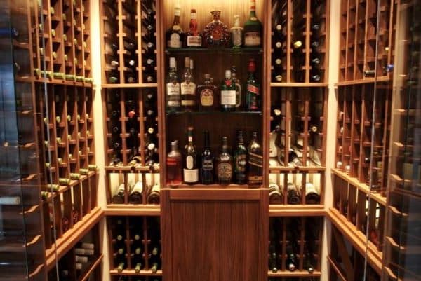 Beautiful Custom Wine Racks and Wine Cellar Lighting Wine Closet Design