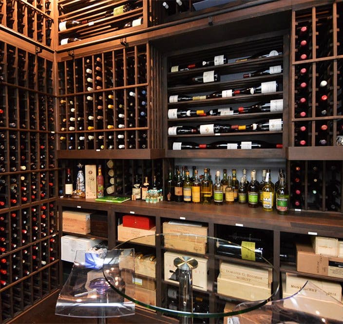 Custom Wine Racks by Orange County Wine Cellar Installers