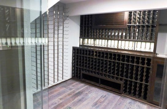 Refrigerated Wine Cellars Conversion Project by phoenix Master Builders 