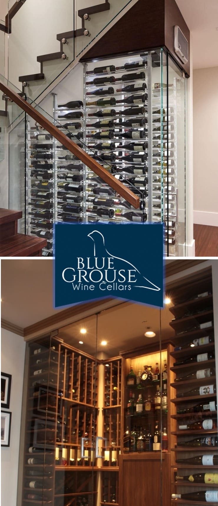 Refrigerated Wine Cellars by Blue Grouse Wine Cellars