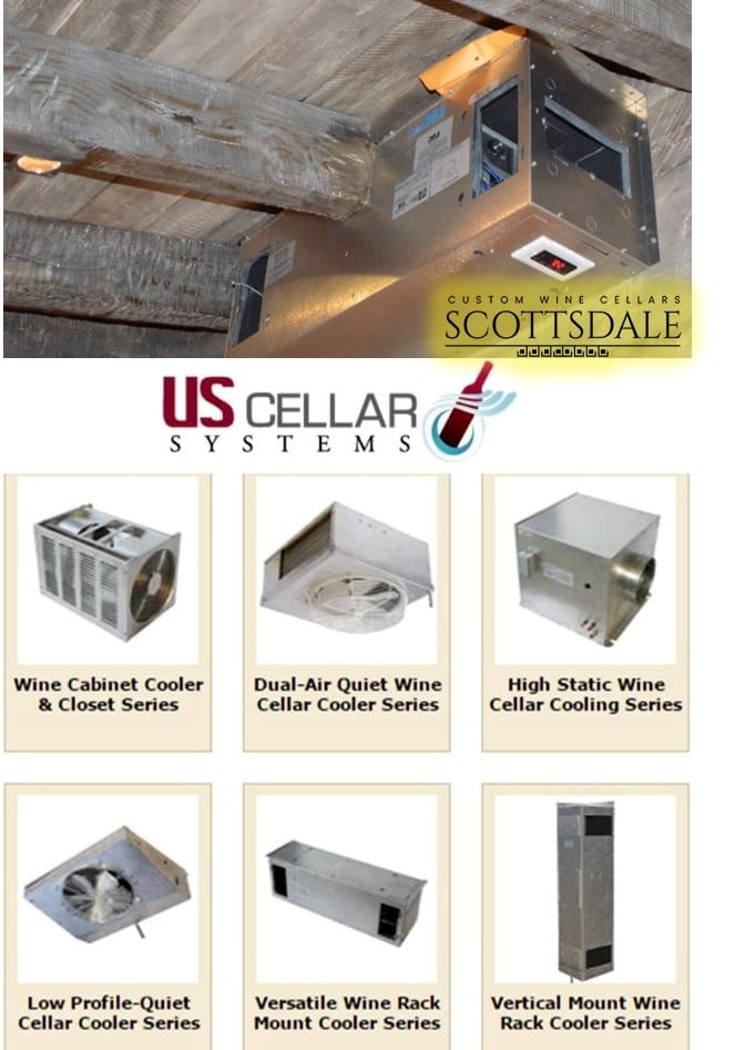 Wine Cellar Refrigeration Using Wine Cooling Units from US Cellar Systems