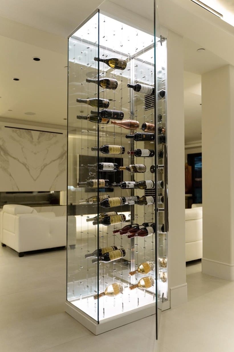 This Modern Wine Cellar Idea Adds a Luxury Touch to a Home