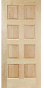 1 - North Gateway Phoenix White Modern Florida Plain Wood Solid Wine Cellar Door