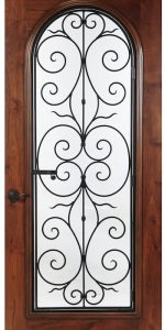 3 - Pyle Estates Phoenix Wood & Glass Specialty Designs Wine Cellar Doors
