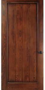 5 - Chandler Phoenix Single Panel Wood Solid Wine Cellar Door