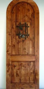 5 - Encanto Phoenix Grapevine Iron Port Wooden Custom Wine Cellar Door