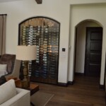 This custom Phoenix wine cellar is a beautiful addition to the client's home.